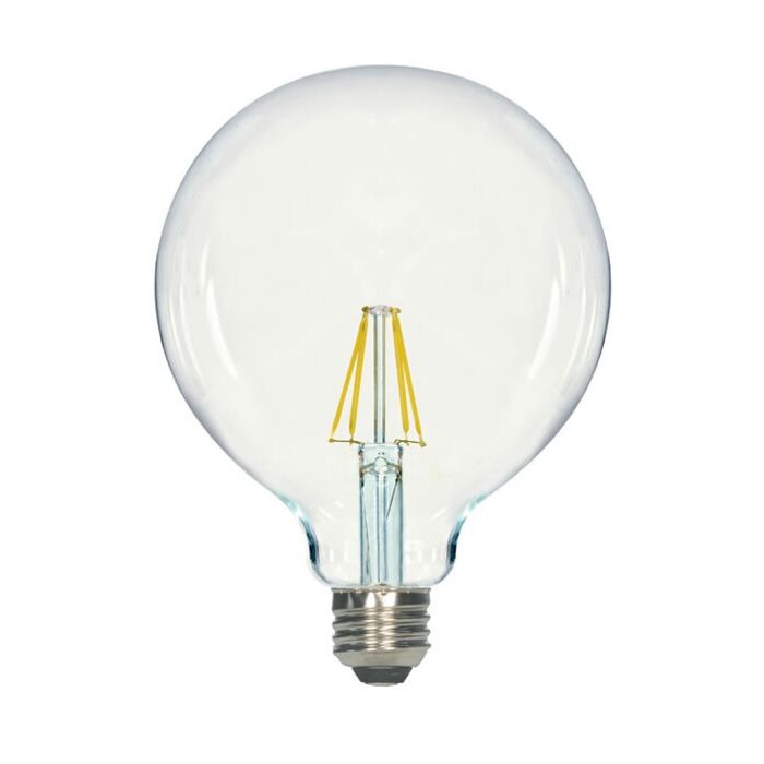 *DISCONTINUED - New # S9566* Satco S9257 LED G40 Bulb - 6.5G40/CL/LED/E26/27K/120V