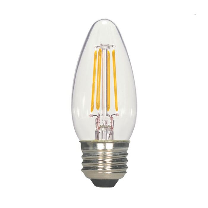 *DISCONTINUED - New # S9569* Satco S9260 LED C11 Bulb - 4.5W/ETC/LED/27K/120V