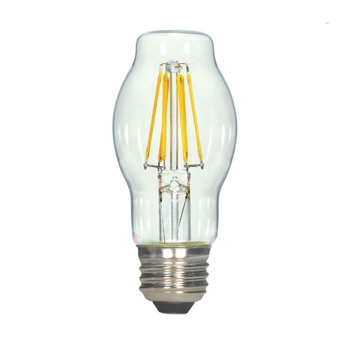 *DISCONTINUED* Satco S9269 LED BT15 Bulb - 6.5BT15/CL/LED/E26/27K/120V