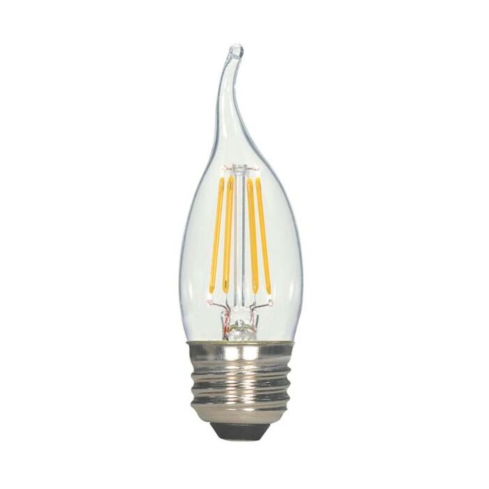 Satco S9571 LED CA11 Bulb - 2.5W EFC/LED/27K/120V