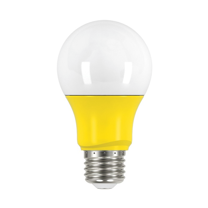 *DISCONTINUED* Satco S9645 2A19/LED/YELLOW/120V A19 Lamp