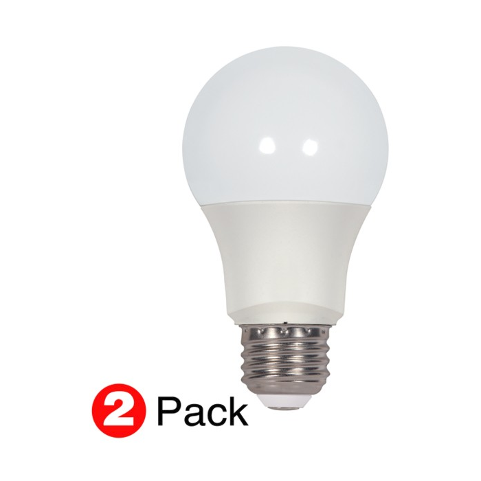 *DISCONTINUED* Satco S9699 9.5A19/LED/2700K/800L/2PK A19 Lamp