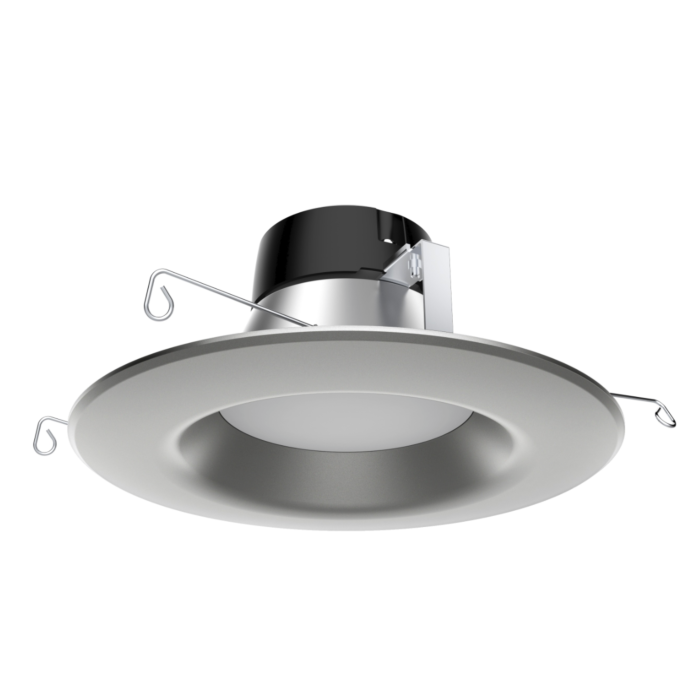 Satco S9745 LED Downlight - 10.5WLED/RDL/5-6/30K/BN/120V (Brushed Nickel)
