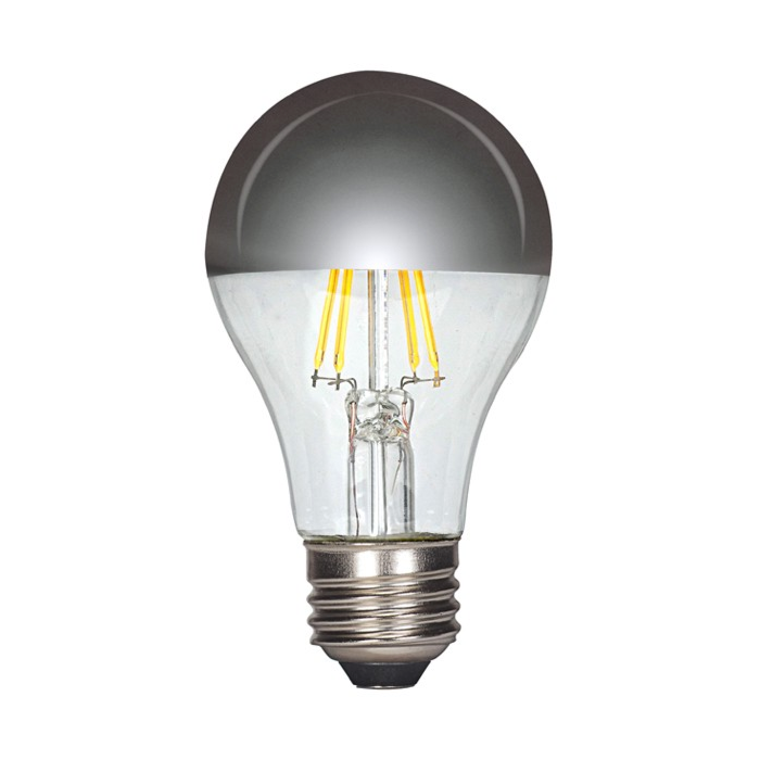 Satco S9826 LED A19 Bulb - 6.5A19/SLV/LED/E26/27K/120V  *DISCONTINUED*