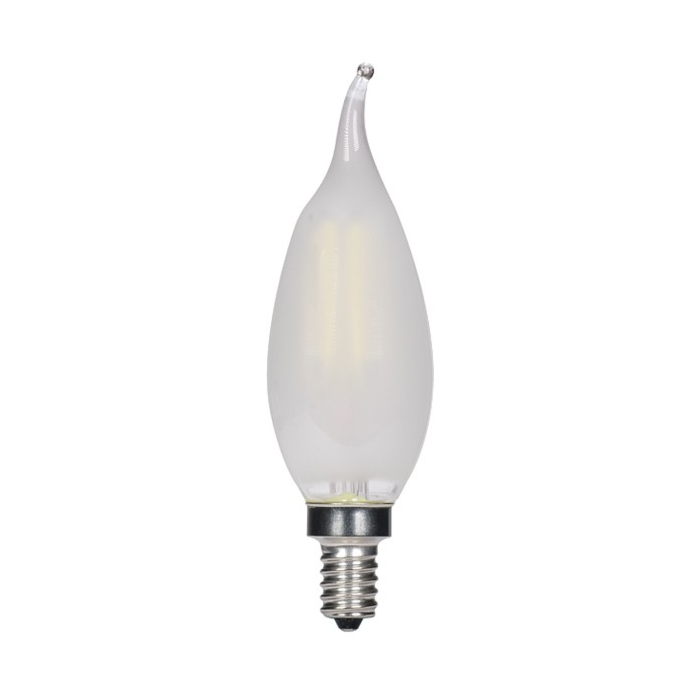 Satco S9869 LED CA11 Bulb - 3.5CFF/LED/FR/27K/120V