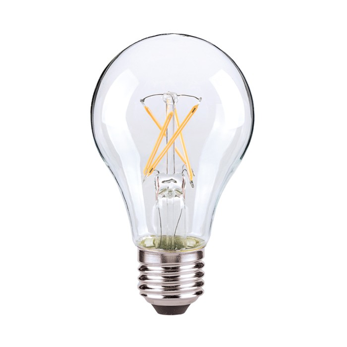 Satco S12408 LED A19 Bulb - 5A19/CL/LED/E26/927/120V