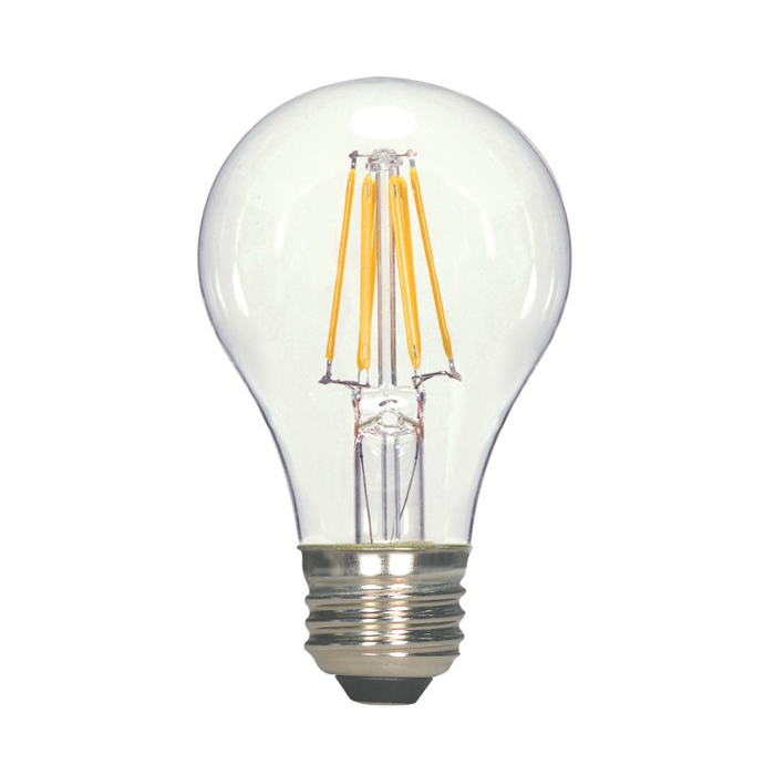 *DISCONTINUED* Satco S9894 LED A19 Bulb - 6.5A19/CL/LED/E26/30K/ES/120V