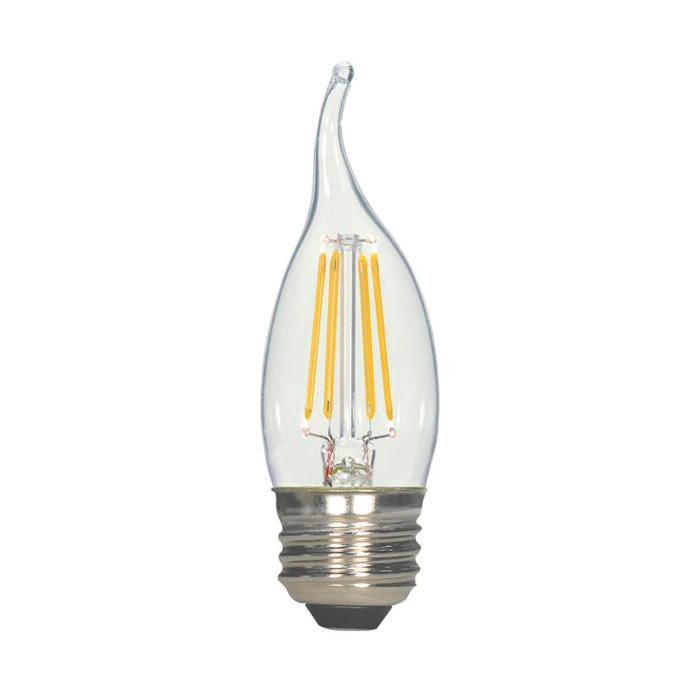 Satco S9965 LED CA11 Bulb - 5.5W EFC/LED/27K/CL/120V *DISCONTINUED - SEE S21318*