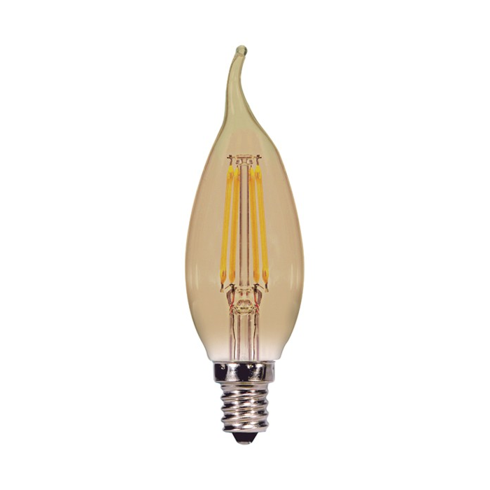 Satco S9987 LED CA11 Bulb - 3.5CFA/AMB/LED/2K/120V
