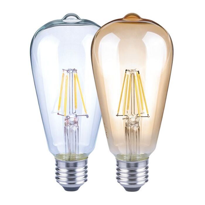 Westgate ST19-FLA-5W-22K-D-AM Led St19 Bulb, 2200K, 380 Lm