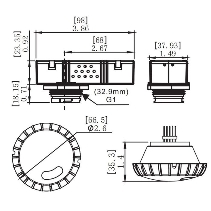 Westgate WEC-3MDR-42 0-10V Mw 120-277V Sensor Dip & Rc