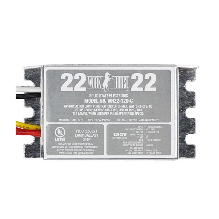 Fulham WorkHorse WH22-120-C Electronic Ballast 