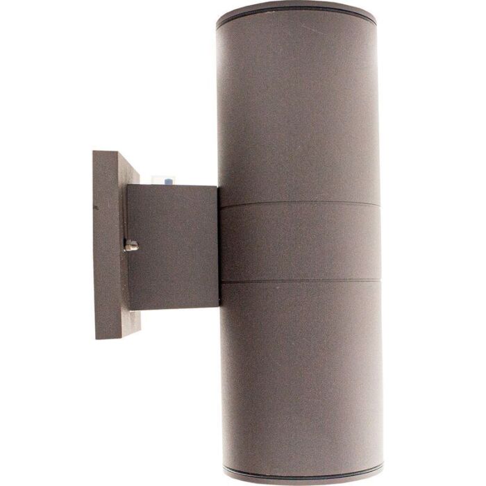 Westgate WMC-UDL-MCT-BR-DT Outdoor Cylinder Sconce Multicolor Temp