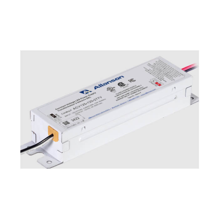 Allanson ACV125-120-277V 60 Watt 12 Volt Power Supply 