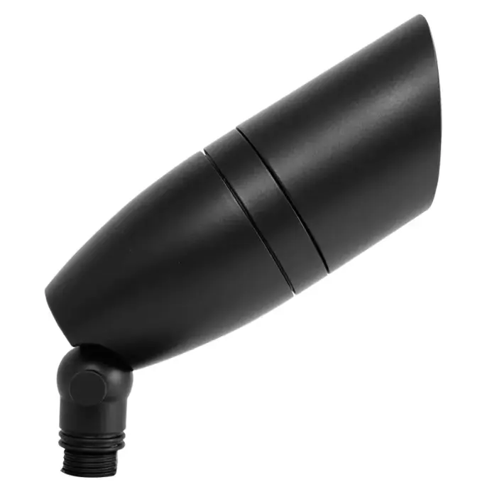 Westgate AD120-018-MCT-BK - 120V Garden Bullet Lights with Shroud - Black