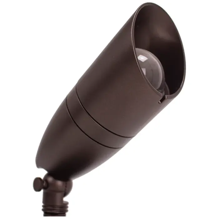 Westgate AD120-018-MCT-ORB - 120V Garden Bullet Lights with Shroud - Bronze