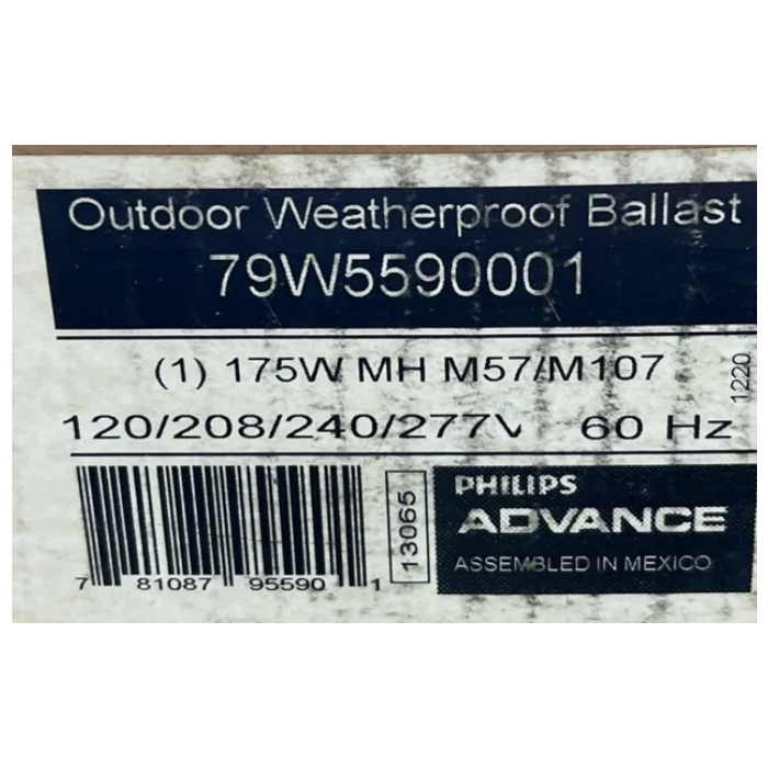Advance 79W5590-001 175 Watt Metal Halide Water Proof Ballast - ONE UNIT Remaining!!!