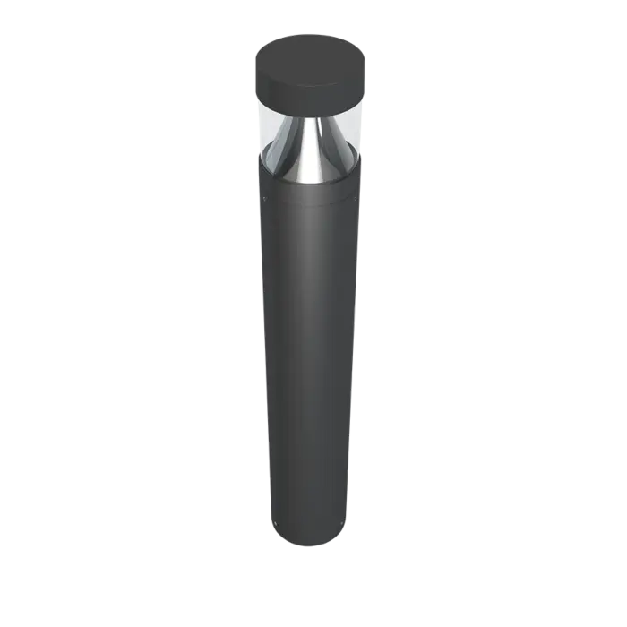 RAB Lighting B17 - 24/19/14W - 3000K/4000K/5000K CCT Adjustable - Bronze - 120-277V - Flat Top Bollard