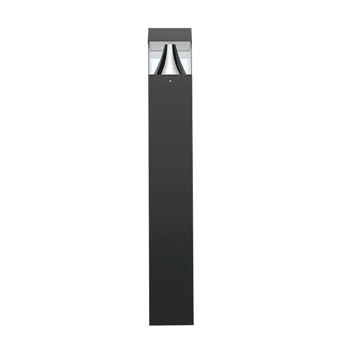 RAB Lighting B17S - 24/19/14W - 3000K/4000K/5000K CCT Adjustable - Bronze - 120-277V - Flat Top Bollard
