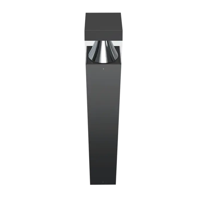 RAB Lighting B17S - 24/19/14W - 3000K/4000K/5000K CCT Adjustable - Bronze - 120-277V - Flat Top Bollard
