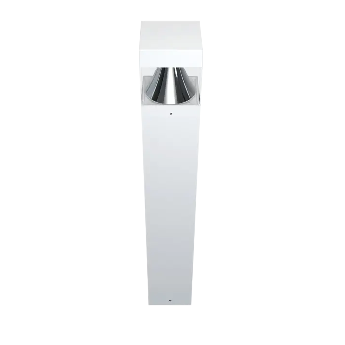 RAB Lighting B17SW - 24/19/14W - 3000K/4000K/5000K CCT Adjustable - White - 120-277V - Flat Top Bollard