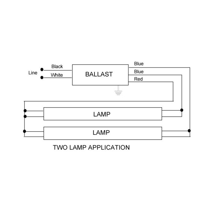 Universal Homestar B232I120RES-M T8 Electronic Fluorescent Ballast