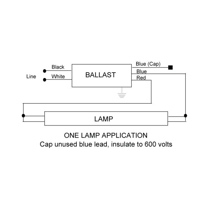Universal Homestar B232I120RES-M T8 Electronic Fluorescent Ballast