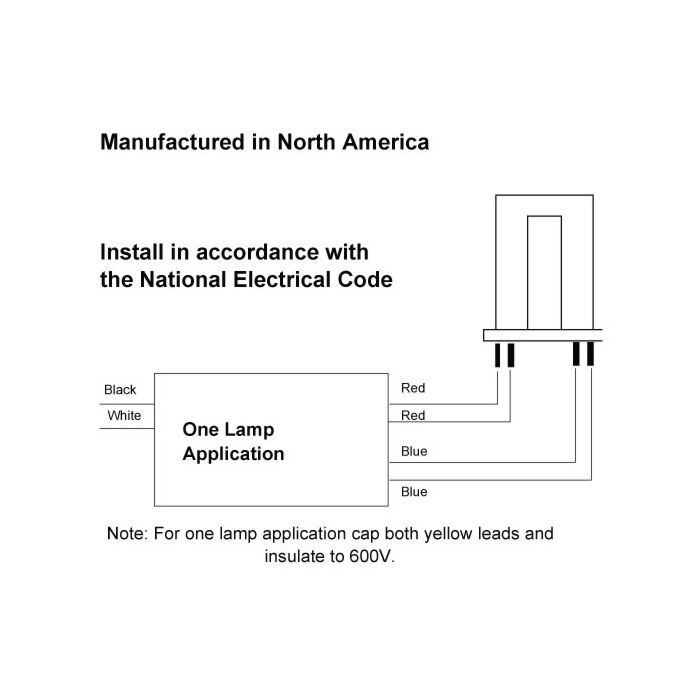 Universal Triad C240PUNVHP-B Electronic Compact Fluorescent (CFL) Ballast - *DISCONTINUED*