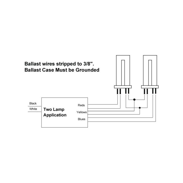 Universal Triad C240PUNVHP-B Electronic Compact Fluorescent (CFL) Ballast - *DISCONTINUED*