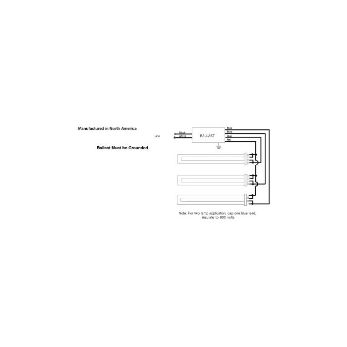 Universal Triad C340SI120RH Electronic Compact Fluorescent (CFL) Ballast - *DISCONTINUED*
