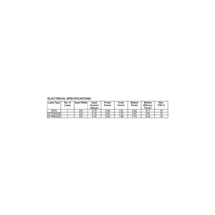 Keystone CC579TP Magnetic Compact Fluorescent Ballast 