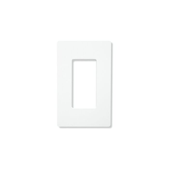 Lutron CW-1-WH Claro 1 Gang Wallplate White