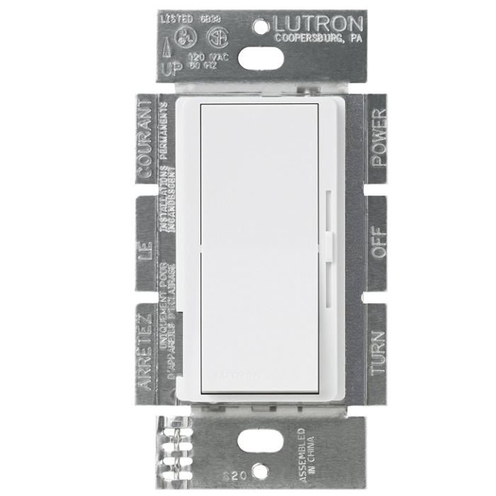Lutron DIVA DVSTV-WH 0-10v Dimmer White