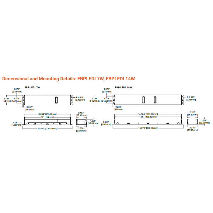 Sure-Lites EBPLED14W LED Emergency Battery Pack, 14W