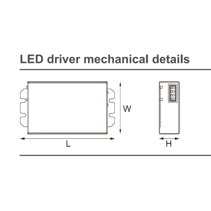 361/S eldoLED ECOdrive EC0361S3 30W Constant Current LED Driver