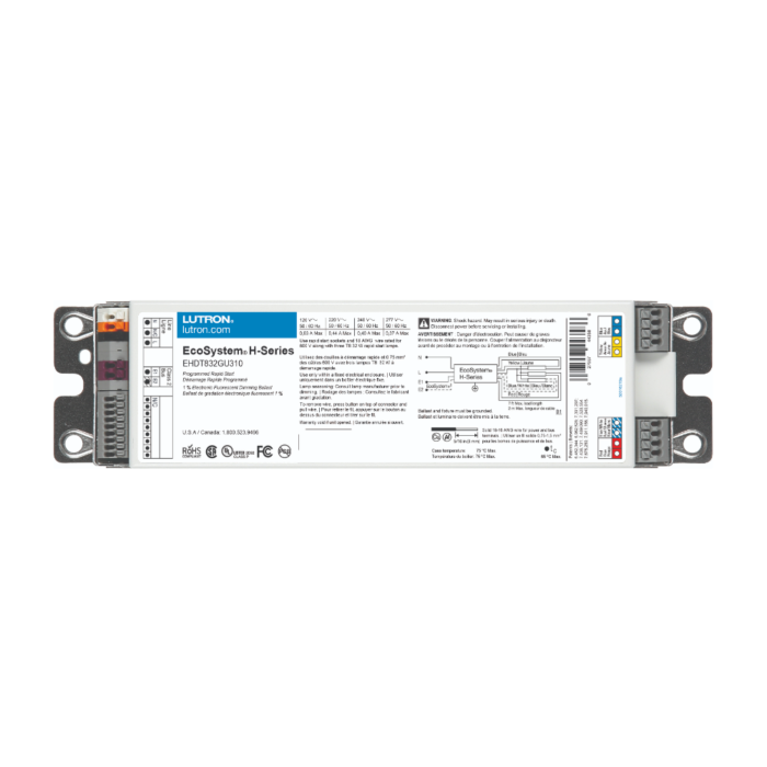 Lutron EcoSystem H EHDT832GU310 T8 Dimming Ballast - *DISCONTINUED*