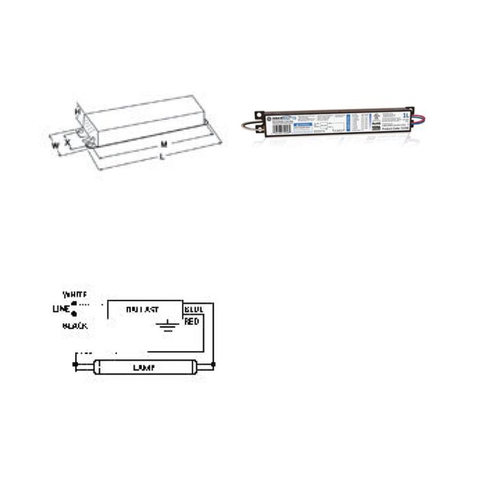 GE UltraMax GE132MAX-L/ULTRA - 72258 T8 Fluorescent Ballast *DISCONTINUED* - Limited stock available
