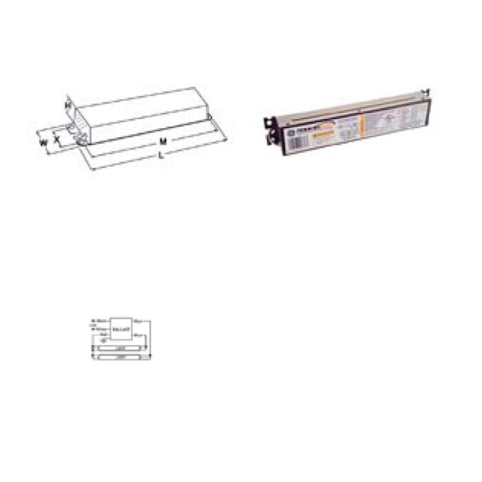 GE UltraMax GE232MAXPH/ULTRA - 73190 T8 Fluorescent Ballast