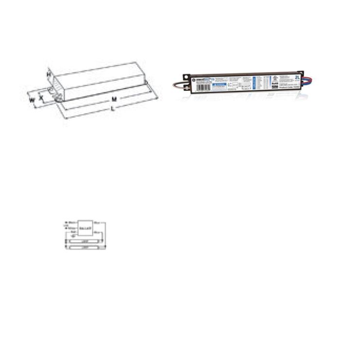 GE UltraMax GE232MAXP-L/ULTRA - 72262 T8 Fluorescent Ballast