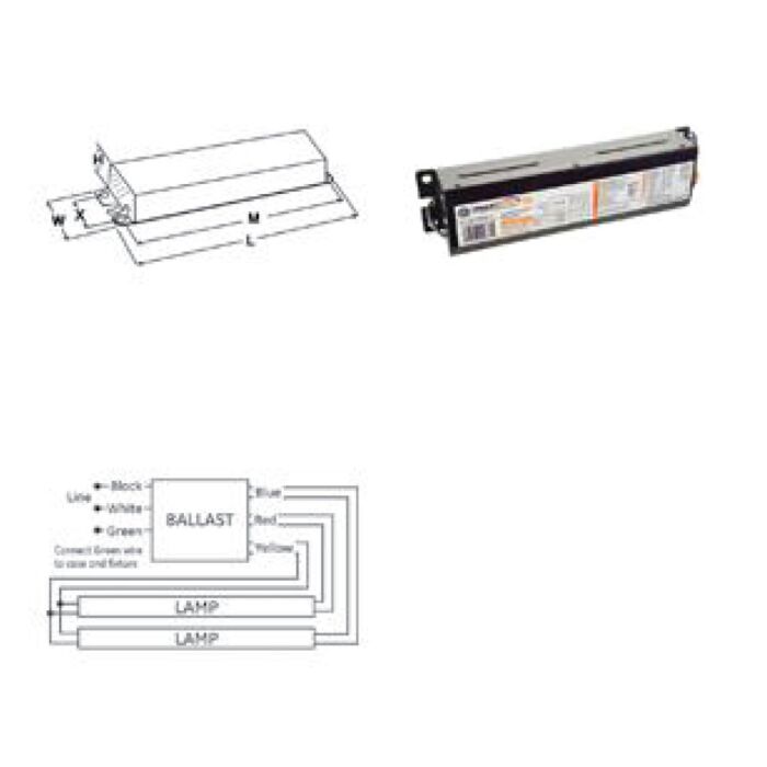 GE UltraStart GE-232-MVPS-XL - 29671 T8 Fluorescent Ballast - *DISCONTINUED*