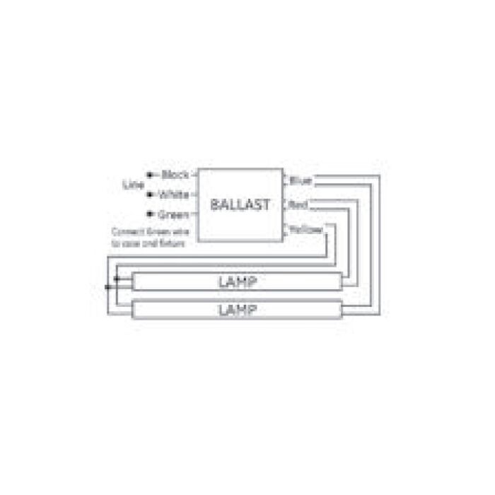 GE ProLine GE296HO-MV-N (75671)  T12HO Electronic Fluorescent Ballast. Low Starting Temp. (DISCONTINUED/OBSOLETE)
