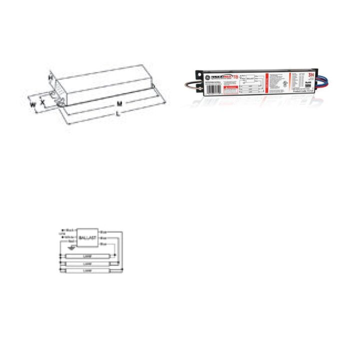 GE UltraMax GE332MAXP-N/ULTRA - 78623 T8 Fluorescent Ballast - *DISCONTINUED*