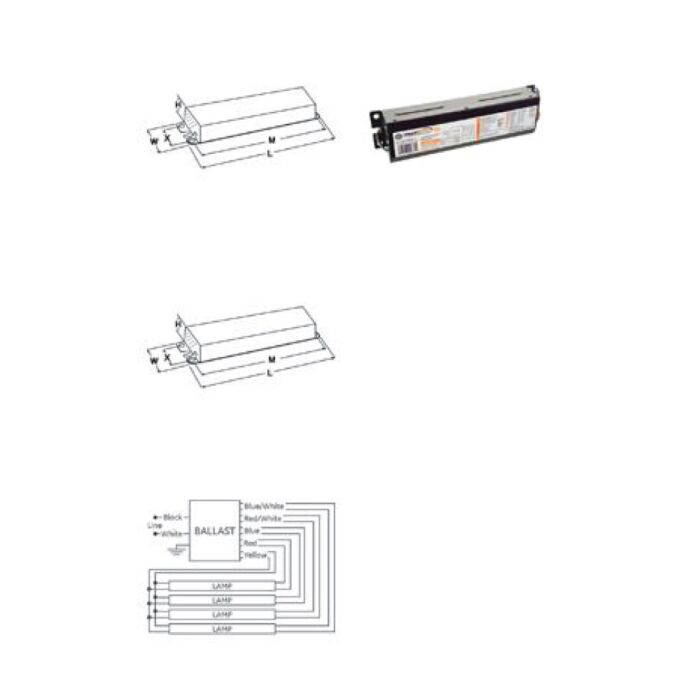 GE UltraStart GE432-MVPS-N - 96716 T8 Fluorescent Ballast - FIVE UNITS Remaining!!!