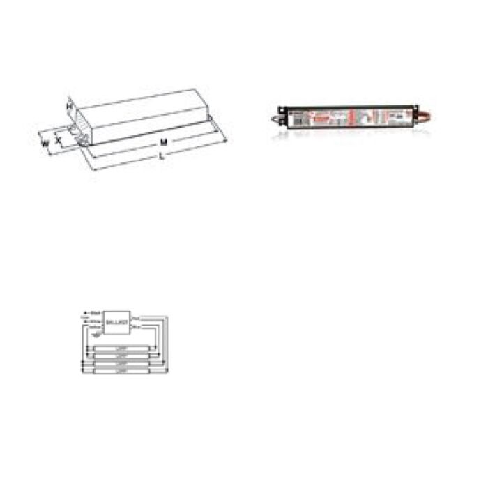 GE UltraMax GE432MAXP-N/ULTRA - 78627 T8 Fluorescent Ballast