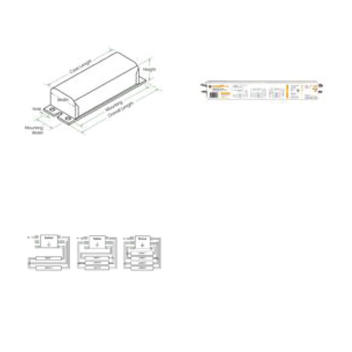 GE Survivor GESB-2040-24-IP - 72107 T12 Magnetic Sign Ballast