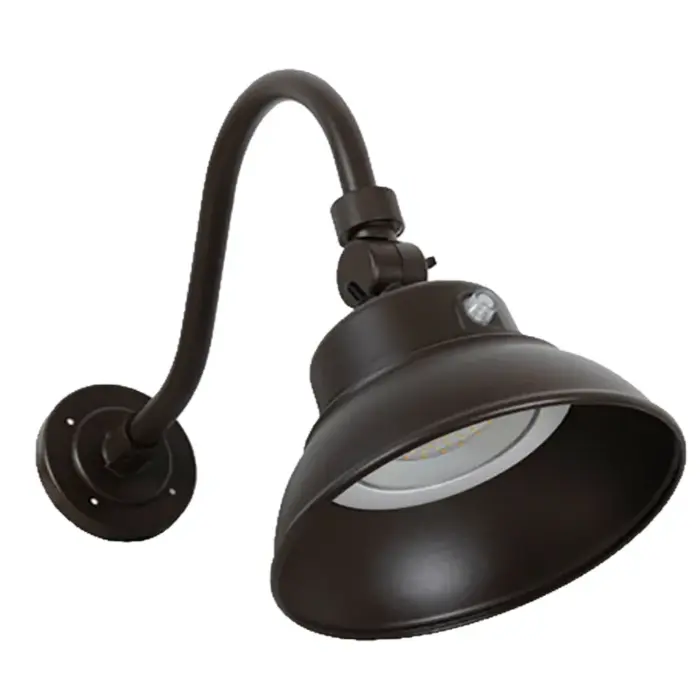 Westgate GNB-25W-MCT-BR-P - 3CCT Gooseneck Barn Light 25W Bronze