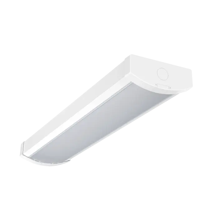 RAB Lighting GUS17-2/MVS - 25/20/15W - 3500K/4000K/5000K CCT Adjustable - White - 120-277V - Field-Adjustable Wrap - Microwave Occupancy Sensor