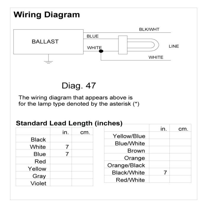Advance H-1Q26-TP-BLS Magnetic Compact Fluorescent Ballast 