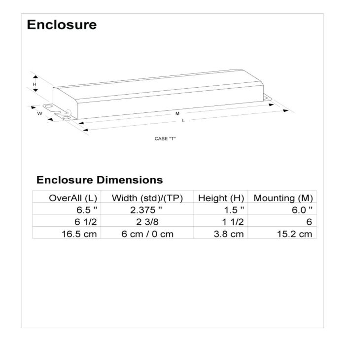 Advance H-1Q26-TP-BLS Magnetic Compact Fluorescent Ballast 