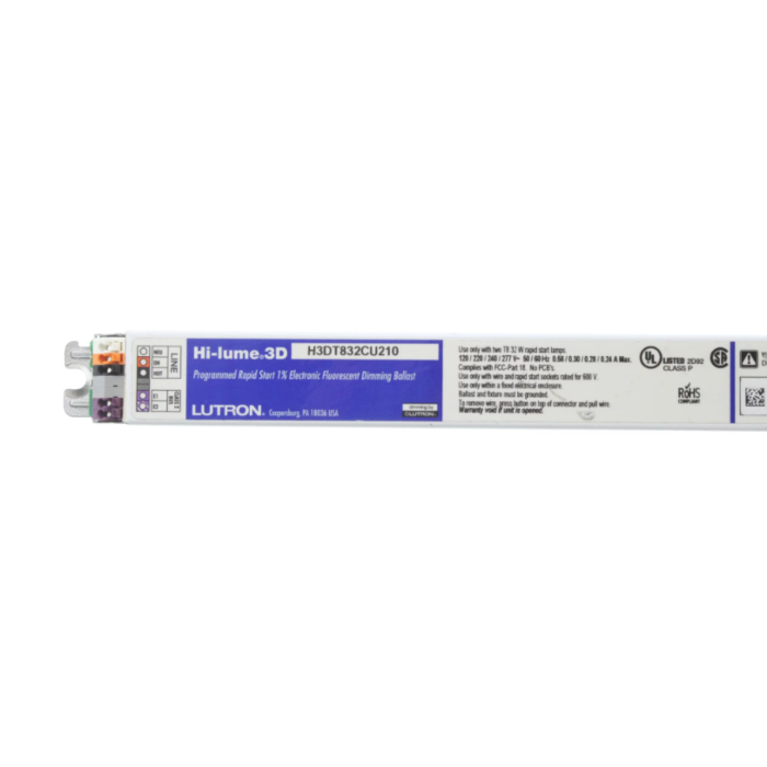 Lutron Hi-Lume 3D H3DT832CU210 T8 Dimming Ballast - *DISCONTINUED*